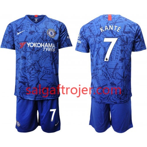 Chelsea Fodboldtrøjer Kante 7 Børn Hjemmebanesæt 2019/20 Kort ærmer Chelsea Fodboldtrøjer Kante 7 Børn Hjemmebanesæt 2019/20 Kort ærmer